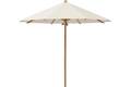 TEAKWOOD Parasol Glatz rond Ø 350 cm