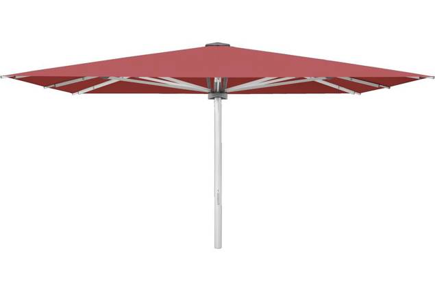 PALAZZO Style Parasol Glatz carrée 450 x 450 cm