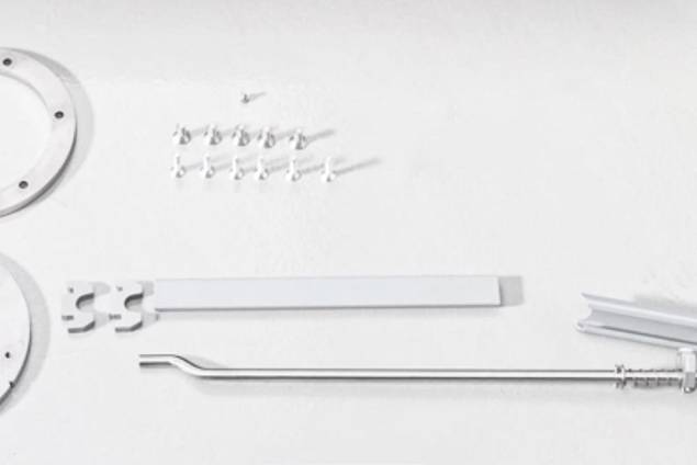 Adaptateur rotatif M4 vers M4, pivotant à 360° (électrique: 310°)