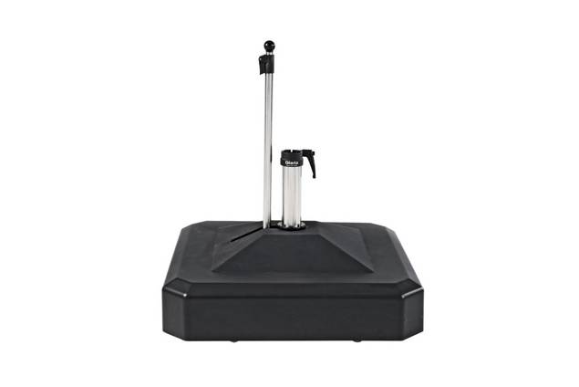 Rollensockelrahmen 45 kg, mit Standrohr Ø35/38-39 mm