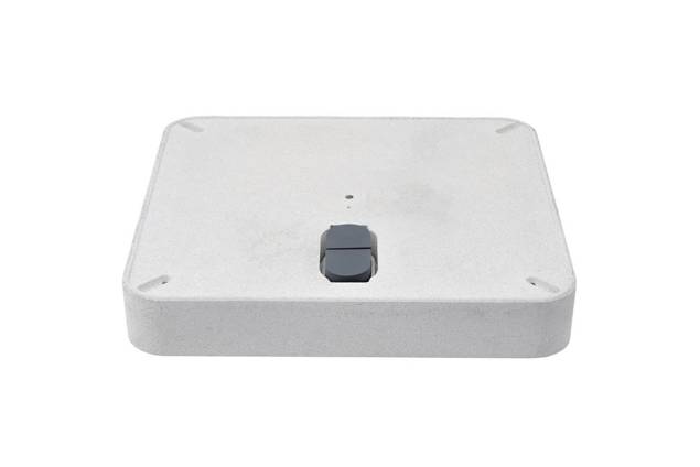 Socle à roulettes Z 55 kg, béton clair