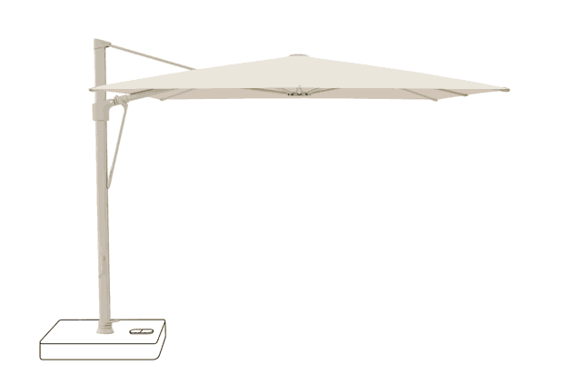 VITA® Sfera Parasol Glatz carrée 350 x 350 cm