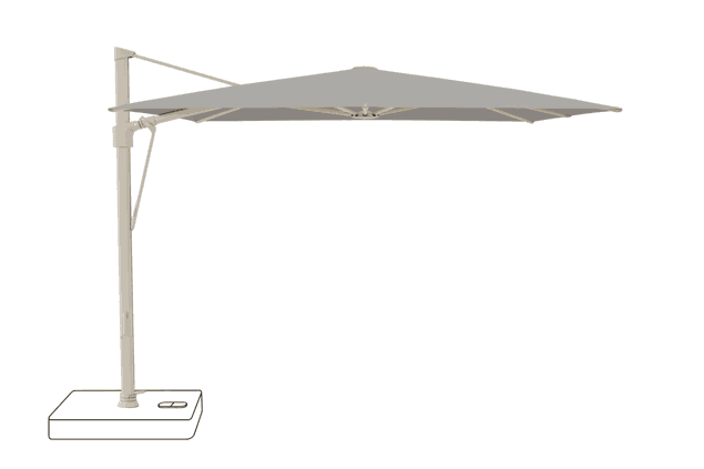 VITA® Sfera Sonnenschirm Glatz quadratisch 350 x 350 cm