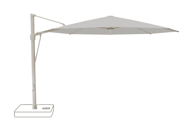 VITA® Sfera Parasol Glatz rond Ø 375 cm