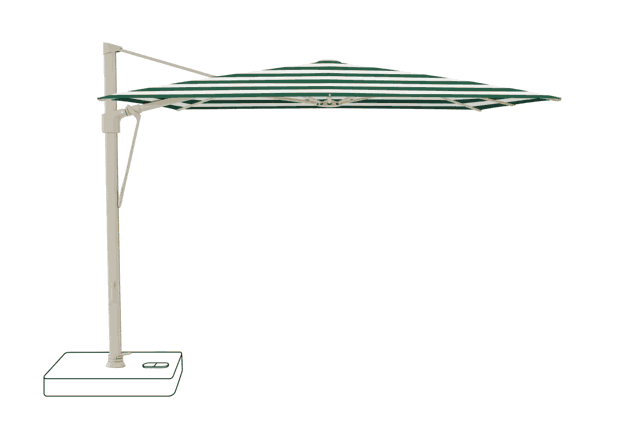 VITA® Sfera Sonnenschirm Glatz rechteckig 400 x 300 cm