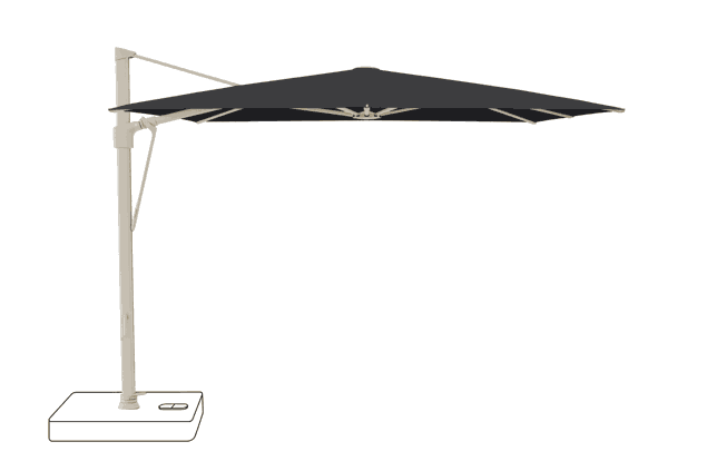VITA® Sfera Parasol Glatz rectangulaire 400 x 300 cm