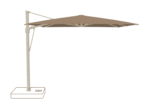 VITA® Sfera Sonnenschirm Glatz rechteckig 400 x 300 cm