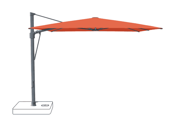 VITA® Sfera Sonnenschirm Glatz rechteckig 400 x 300 cm