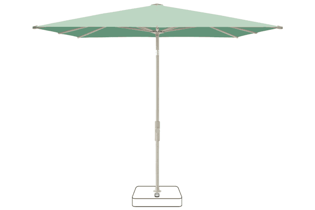 VITA® Torna Sonnenschirm Glatz rechteckig 210 x 150 cm