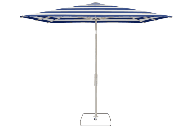 VITA® Torna Sonnenschirm Glatz rechteckig 210 x 150 cm