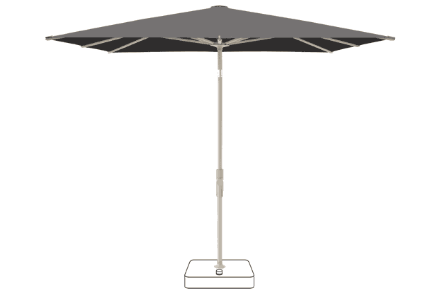 VITA® Torna Sonnenschirm Glatz rechteckig 210 x 150 cm
