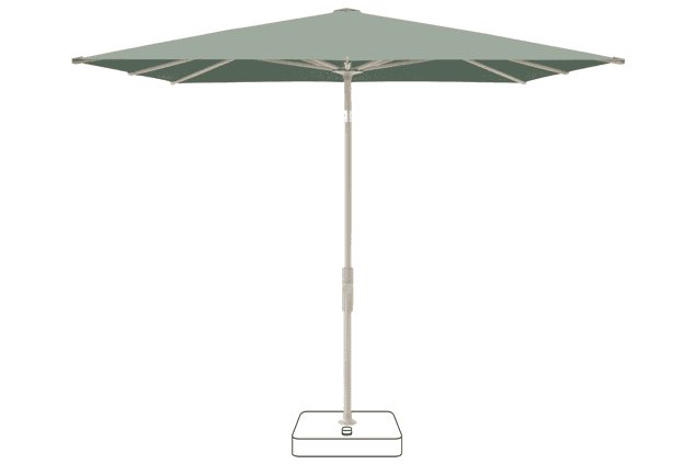 VITA® Torna Sonnenschirm Glatz rechteckig 250 x 200 cm