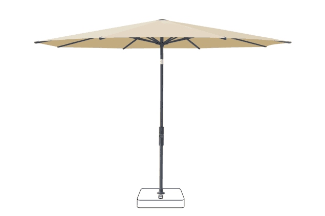 VITA® Torna Sonnenschirm Glatz rund Ø 330 cm