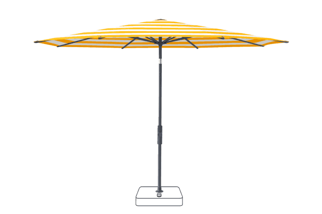 VITA® Torna Sonnenschirm Glatz rund Ø 330 cm