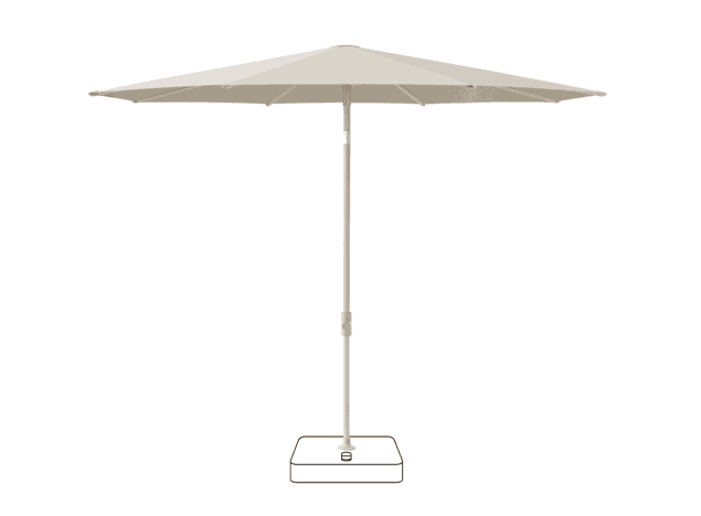 VITA® Piana Sonnenschirm Glatz rund Ø 220 cm