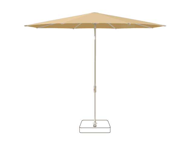 VITA® Piana Sonnenschirm Glatz rund Ø 220 cm