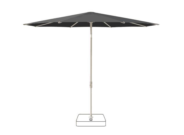 VITA® Piana Sonnenschirm Glatz rund Ø 220 cm