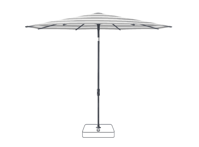 VITA® Piana Sonnenschirm Glatz rund Ø 220 cm