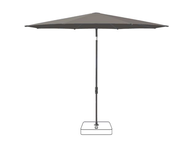 VITA® Piana Sonnenschirm Glatz rund Ø 220 cm
