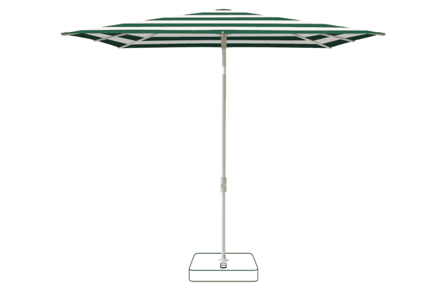 VITA® Piana Sonnenschirm Glatz quadratisch 240 x 240 cm