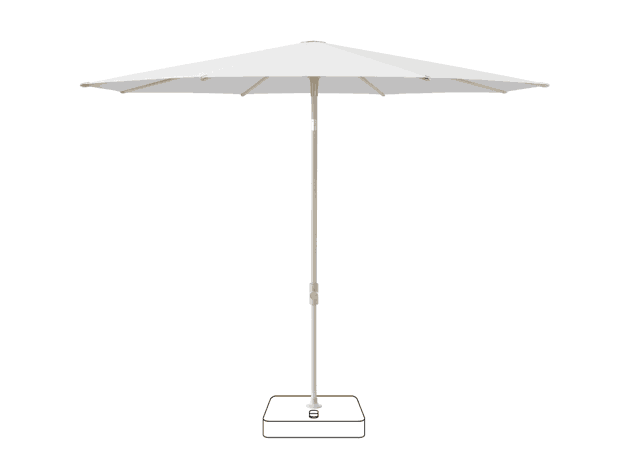 VITA® Piana Sonnenschirm Glatz rund Ø 250 cm