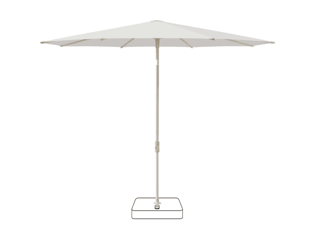 VITA® Piana Parasol Glatz rond Ø 250 cm