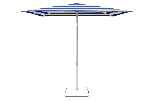 VITA® Piana Parasol Glatz rectangulaire 250 x 200 cm