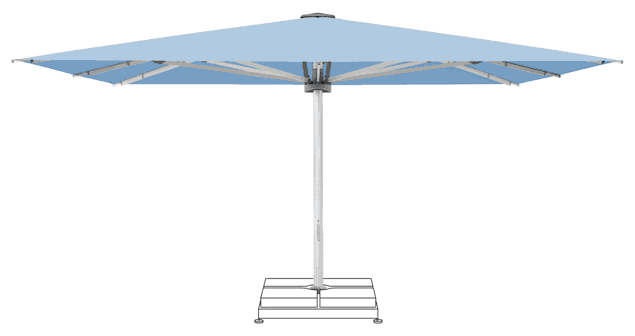 PALAZZO Style Sonnenschirm Glatz rechteckig 350 x 200 cm