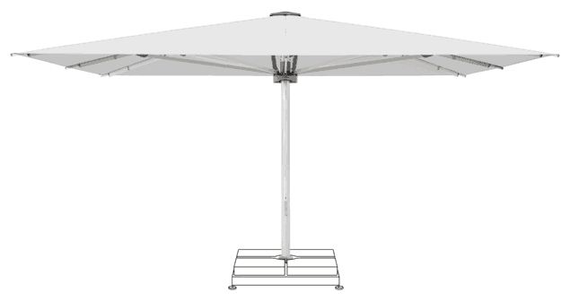 PALAZZO Style Parasol Glatz rectangulaire 400 x 350 cm