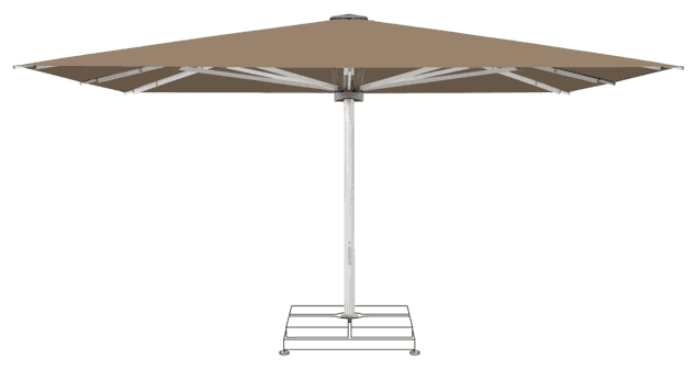 PALAZZO Style Sonnenschirm Glatz rechteckig 400 x 350 cm