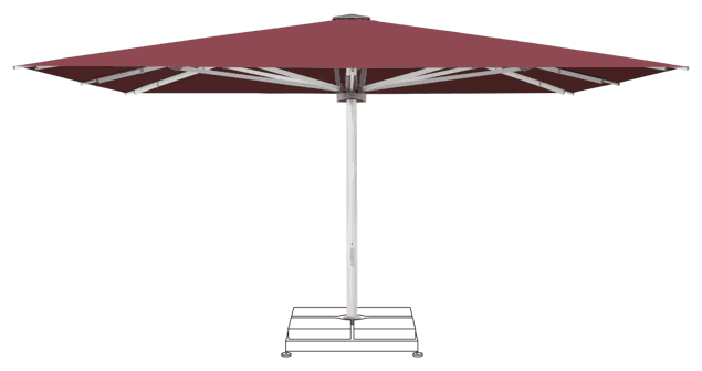 PALAZZO Style Sonnenschirm Glatz quadratisch 500 x 500 cm