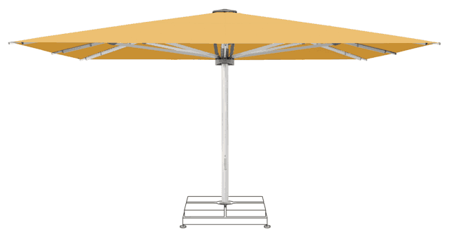 PALAZZO Style Sonnenschirm Glatz rechteckig 500 x 400 cm