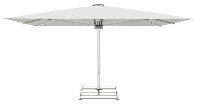 PALAZZO Style Parasol Glatz rectangulaire 500 x 400 cm