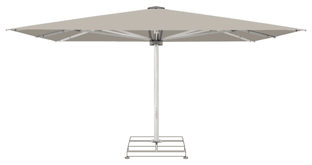 PALAZZO Style Parasol Glatz rectangulaire 500 x 400 cm