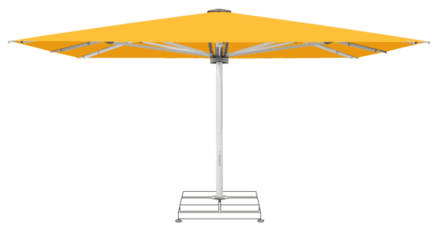 PALAZZO Style Parasol Glatz rectangulaire 500 x 300 cm