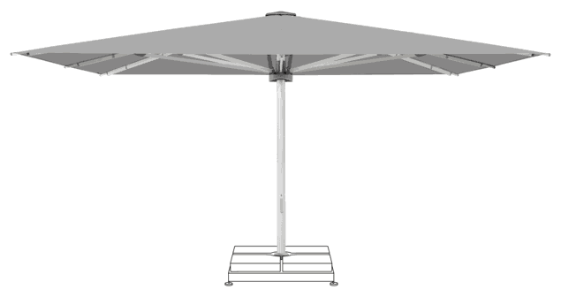 PALAZZO Style Sonnenschirm Glatz rechteckig 500 x 350 cm