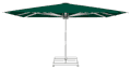 PALAZZO Style Sonnenschirm Glatz rechteckig 500 x 450 cm