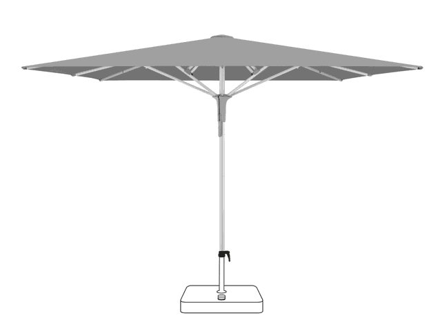FORTERO® Pro Sonnenschirm Glatz rechteckig 300 x 200 cm