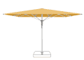 FORTELLO® Pro Sonnenschirm Glatz quadratisch 350 x 350 cm
