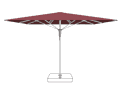FORTELLO® Pro Parasol Glatz carrée 350 x 350 cm