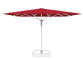 FORTELLO® Pro Parasol Glatz carrée 350 x 350 cm