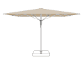 FORTELLO® Pro Sonnenschirm Glatz quadratisch 400 x 400 cm