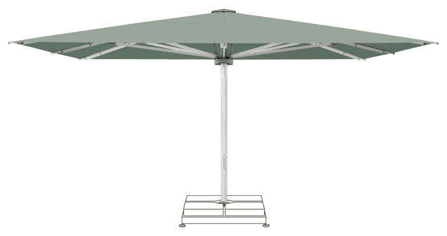 PALAZZO Noblesse Sonnenschirm Glatz quadratisch 350 x 350 cm