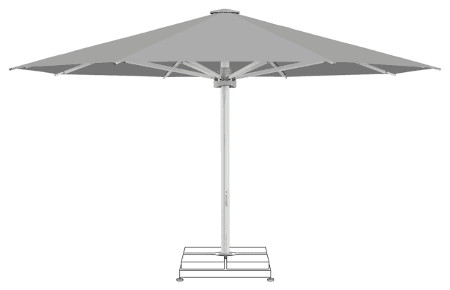 PALAZZO Noblesse Sonnenschirm Glatz rund Ø 450 cm