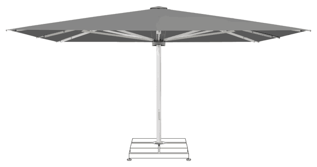 PALAZZO Noblesse Parasol Glatz carrée  450 x 450 cm