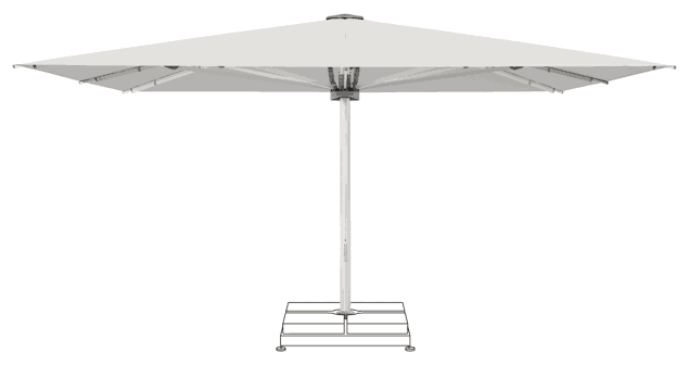 PALAZZO Noblesse Parasol Glatz rectangulaire 450 x 400 cm