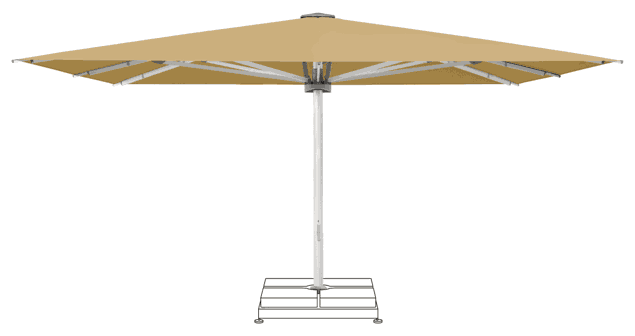 PALAZZO Noblesse Parasol Glatz rectangulaire 500 x 400 cm