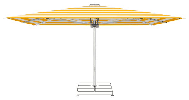 PALAZZO Noblesse Parasol Glatz rectangulaire 500 x 400 cm