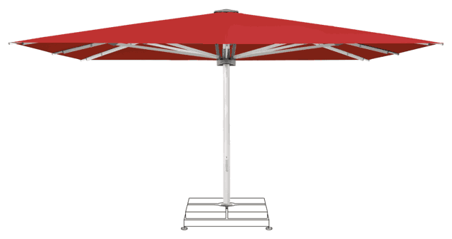 PALAZZO Noblesse Parasol Glatz rectangulaire 500 x 350 cm