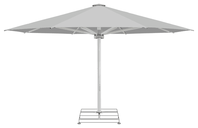 PALAZZO Noblesse Sonnenschirm Glatz rund Ø 550 cm